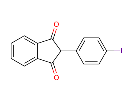 1H-Indene-1,3(2H)-dione,2-(4-iodophenyl)-