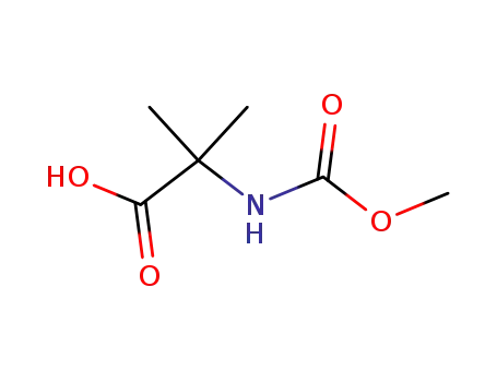 2-((Methoxycarbonyl)amino)-2-methylpropanoic acid