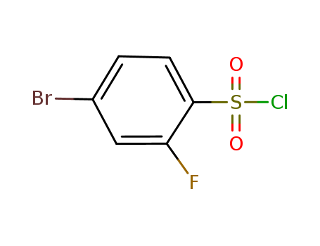 4-bromo-2-fluorobenzenesulfonyl chloride cas no. 216159-03-4 98%