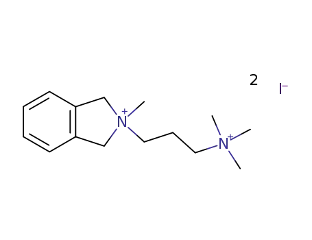 Molecular Structure of 3199-32-4 (2-methyl-2-[3-(trimethylammonio)propyl]-2,3-dihydro-1H-isoindolium)