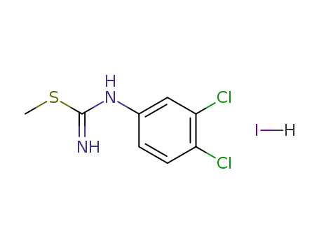 1-(3,4-Dichloro-phenyl)-2-methyl-isothiourea; hydriodide