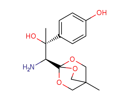 4-((1S,2R)-1-amino-2-hydroxy-1-(4-methyl-2,6,7-trioxabicyclo[2.2.2]octan-1-yl)propan-2-yl)phenol