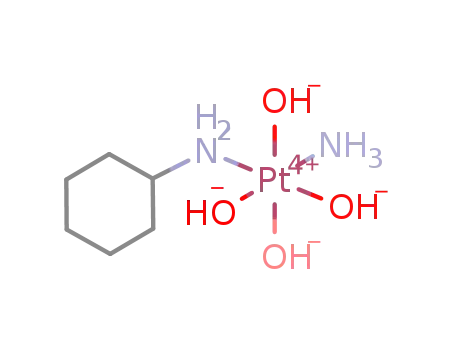 cis-[Pt(OH)4NH<sub>3</sub>(c-C<sub>6</sub>H<sub>11</sub>NH<sub>2</sub>)]