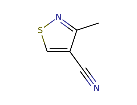 4-Isothiazolecarbonitrile,3-methyl-