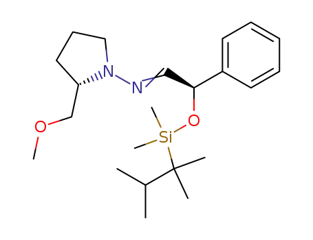 [(R)-2-[Dimethyl-(1,1,2-trimethyl-propyl)-silanyloxy]-2-phenyl-eth-(Z)-ylidene]-((S)-2-methoxymethyl-pyrrolidin-1-yl)-amine