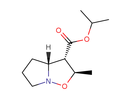 (2R,3S,3aR)-2-Methyl-hexahydro-pyrrolo[1,2-b]isoxazole-3-carboxylic acid isopropyl ester