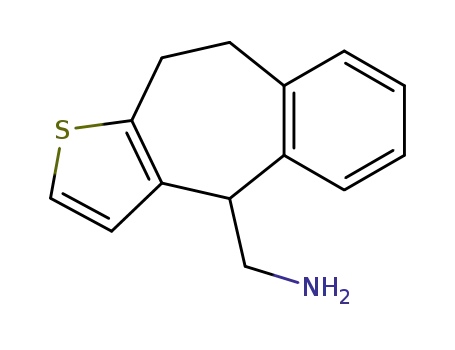 4-aminomethyl-9,10-dihydro-4H-benzo<4,5>cyclohepta<1,2-b>thiophene