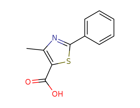 4-Methyl-2-phenyl-5-thiazolecarboxylic acid