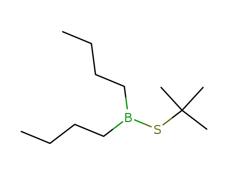 Molecular Structure of 43143-00-6 (C<sub>12</sub>H<sub>27</sub>BS)