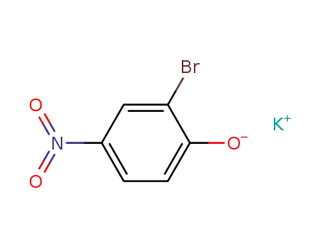 Molecular Structure of 79807-54-8 (Phenol, 2-bromo-4-nitro-, potassium salt)