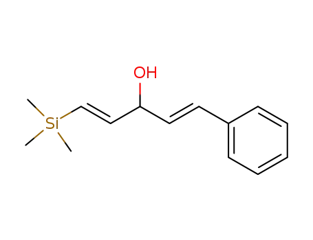 Molecular Structure of 81256-03-3 (1,4-Pentadien-3-ol, 1-phenyl-5-(trimethylsilyl)-, (E,E)-)