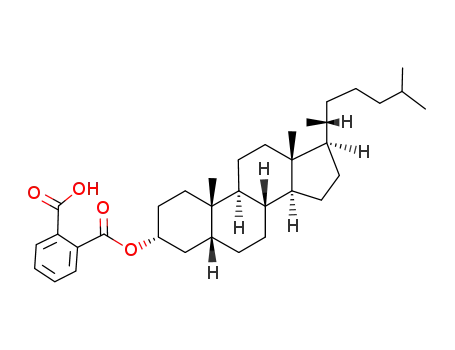 3β-(2-carboxy-benzoyloxy)-5α-cholestane