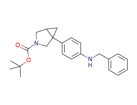 1-(4-benzylamino-phenyl)-3-aza-bicyclo[3.1.0]hexane-3-carboxylic acid tert-butyl ester