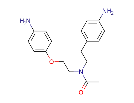 N-acetyl-N-[2-(p-aminophenoxy)ethyl]-p-(amino)phenethylamine