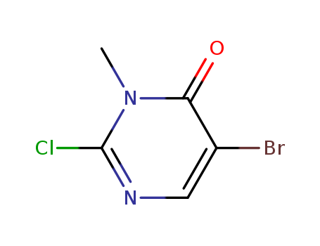 5-bromo-2-chloro-3-methylpyrimidin-4(3H)-one
