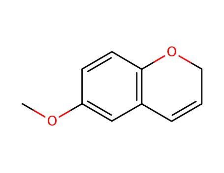 Molecular Structure of 18385-84-7 (6-Methoxy-α-chromene)