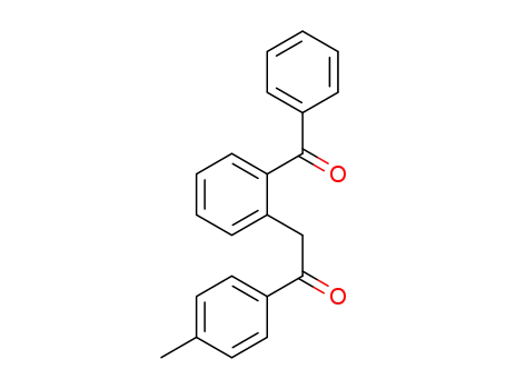 Molecular Structure of 1138559-17-7 (2-(2-benzoylphenyl)-1-(p-tolyl)ethanone)