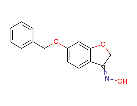 3(2H)-Benzofuranone, 6-(phenylmethoxy)-, oxime