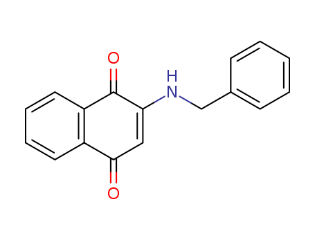 1,4-Naphthalenedione, 2-[(phenylmethyl)amino]-