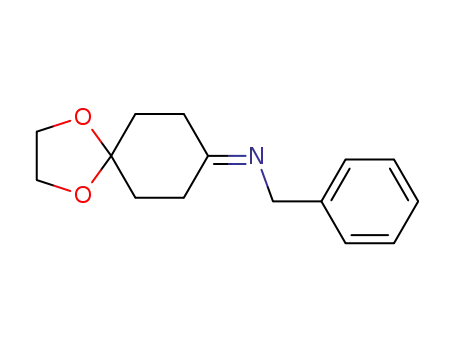 Benzenemethanamine, N-1,4-dioxaspiro[4.5]dec-8-ylidene-