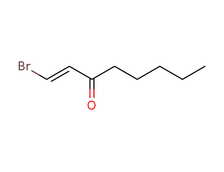 Molecular Structure of 52418-89-0 (1-Octen-3-one, 1-bromo-, (E)-)