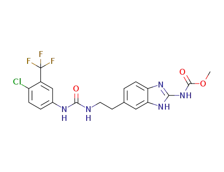 C<sub>19</sub>H<sub>17</sub>ClF<sub>3</sub>N<sub>5</sub>O<sub>3</sub>