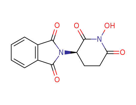 Molecular Structure of 170079-56-8 ((R)-N-hydroxythalidomide)