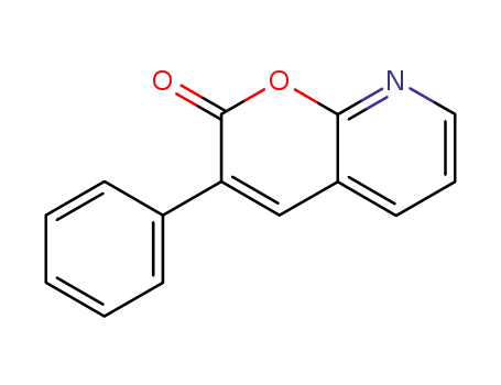 2-oxo-3-phenyl-2H-pyrano<2,3-b>pyridine