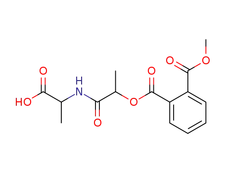 O-(2-Methoxycarbonyl-benzoyl)-DL-lactyl-DL-alanin