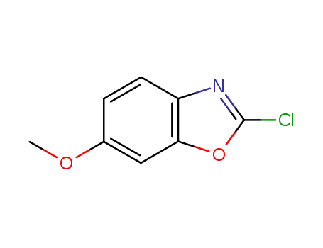 Molecular Structure of 93794-39-9 (2-chloro-6-methoxybenzo[d]oxazole)