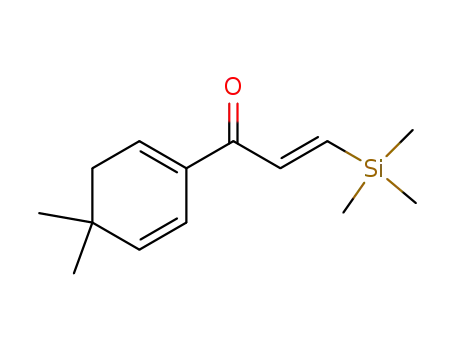 (E)-1-(4',4'-dimethyl-1',5'-cyclohexadienyl)-3-(trimethylsilyl)-2-propen-1-one