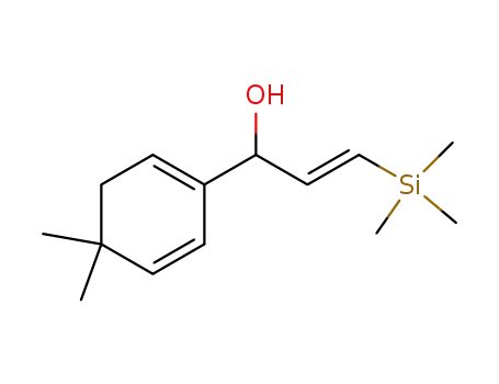 (E)-1-(4',4'-dimethyl-1',5'-cyclohexadienyl)-3-(trimethylsilyl)-2-propen-1-ol