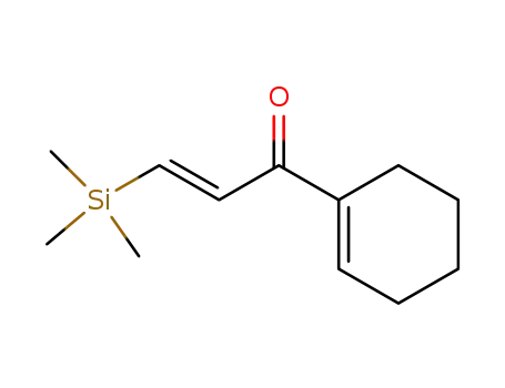2-Propen-1-one, 1-(1-cyclohexen-1-yl)-3-(trimethylsilyl)-, (E)-