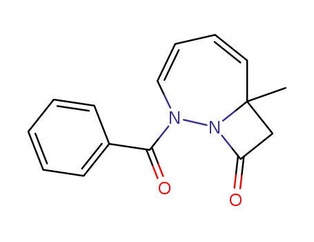 1,2-Diazabicyclo[5.2.0]nona-3,5-dien-9-one, 2-benzoyl-7-methyl-