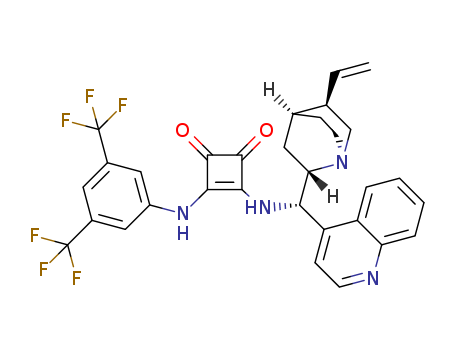3-[[3,5-Bis(trifluoromethyl)phenyl]amino]-4-[(8α,9S)-cinchonan-9-ylamino]-3-cyclobutene-1,2-dione