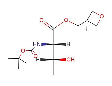(2S,3R)-2-tert-Butoxycarbonylamino-3-hydroxy-butyric acid 3-methyl-oxetan-3-ylmethyl ester