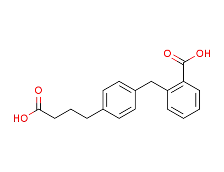 4-[4-(2-carboxy-benzyl)-phenyl]-butyric acid