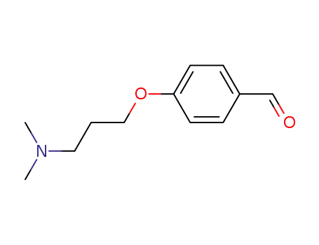 Molecular Structure of 26934-35-0 (4-[3-(Dimethylamino)propoxy]benzaldehyde)