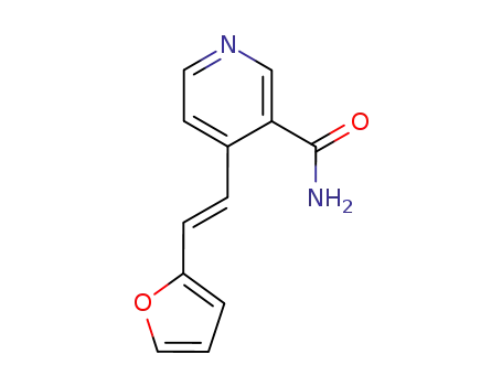 4-(<i>trans</i>-2-furan-2-yl-vinyl)-nicotinamide