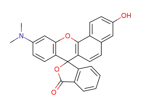10-(dimethylamino)-3-hydroxy-spiro[7H-benzo[c]xanthene-7,1'(3'H)-isobenzofuran]-3'-one
