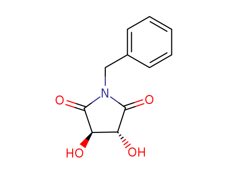 (3R,4R)-3,4-dihydroxy-1-(phenylmethyl)-2,5-Pyrrolidinedione