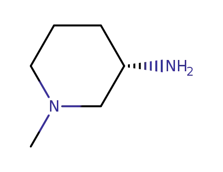 Molecular Structure of 902152-76-5 ((S)-3-Amino-1-methyl-piperidine)