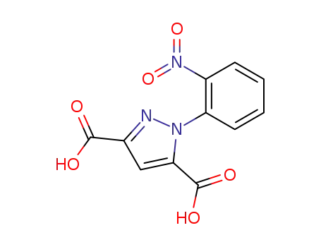 1H-Pyrazole-3,5-dicarboxylic acid, 1-(2-nitrophenyl)-