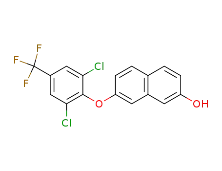 7-(2,6-dichloro-4-trifluoromethyl-phenoxy)-2-naphthol