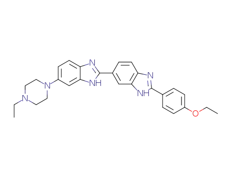 5-(4-ethylpiperazin-1-yl)-2-[2′-(4-ethoxyphenyl)-5′-benzimidazolyl]benzimidazole