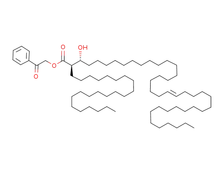 threo-phenacyl (E)-2-docosyl-3-hydroxy-tetracont-21-enoate