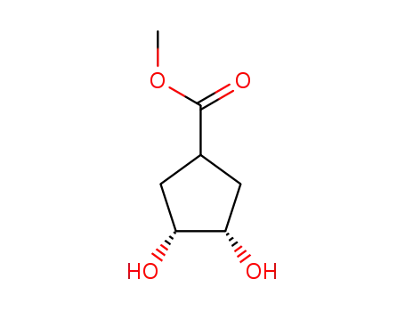 시클로펜탄카르복실산, 3,4-디히드록시-, 메틸 에스테르, (1alpha,3beta,4beta)-(9CI)