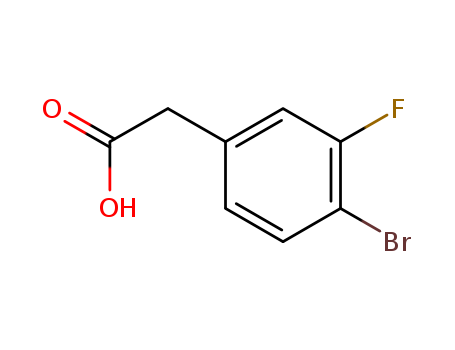 4-Bromo-3-fluorophenylacetic acid 942282-40-8