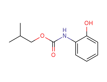 Molecular Structure of 117755-99-4 ((2-hydroxy-phenyl)-carbamic acid isobutyl ester)