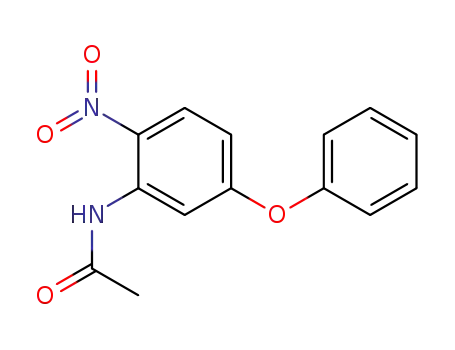 Molecular Structure of 63471-10-3 (Acetamide, N-(2-nitro-5-phenoxyphenyl)-)